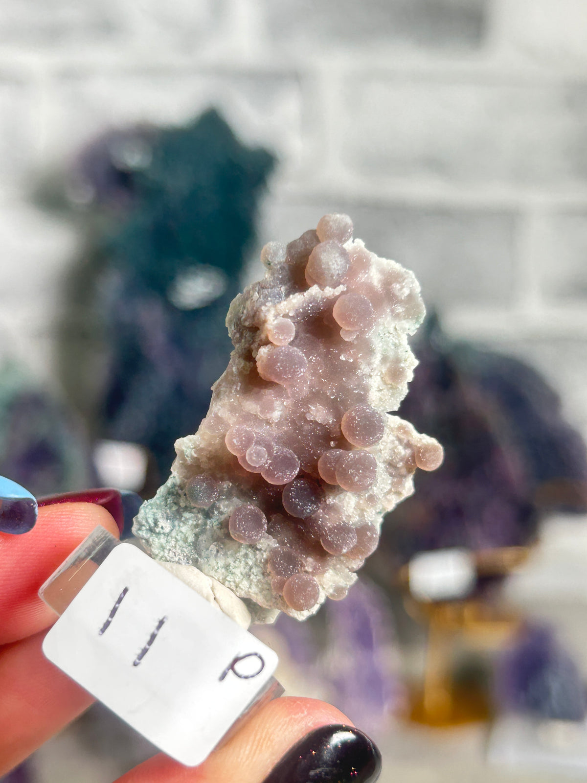 Grape Agate Cluster P