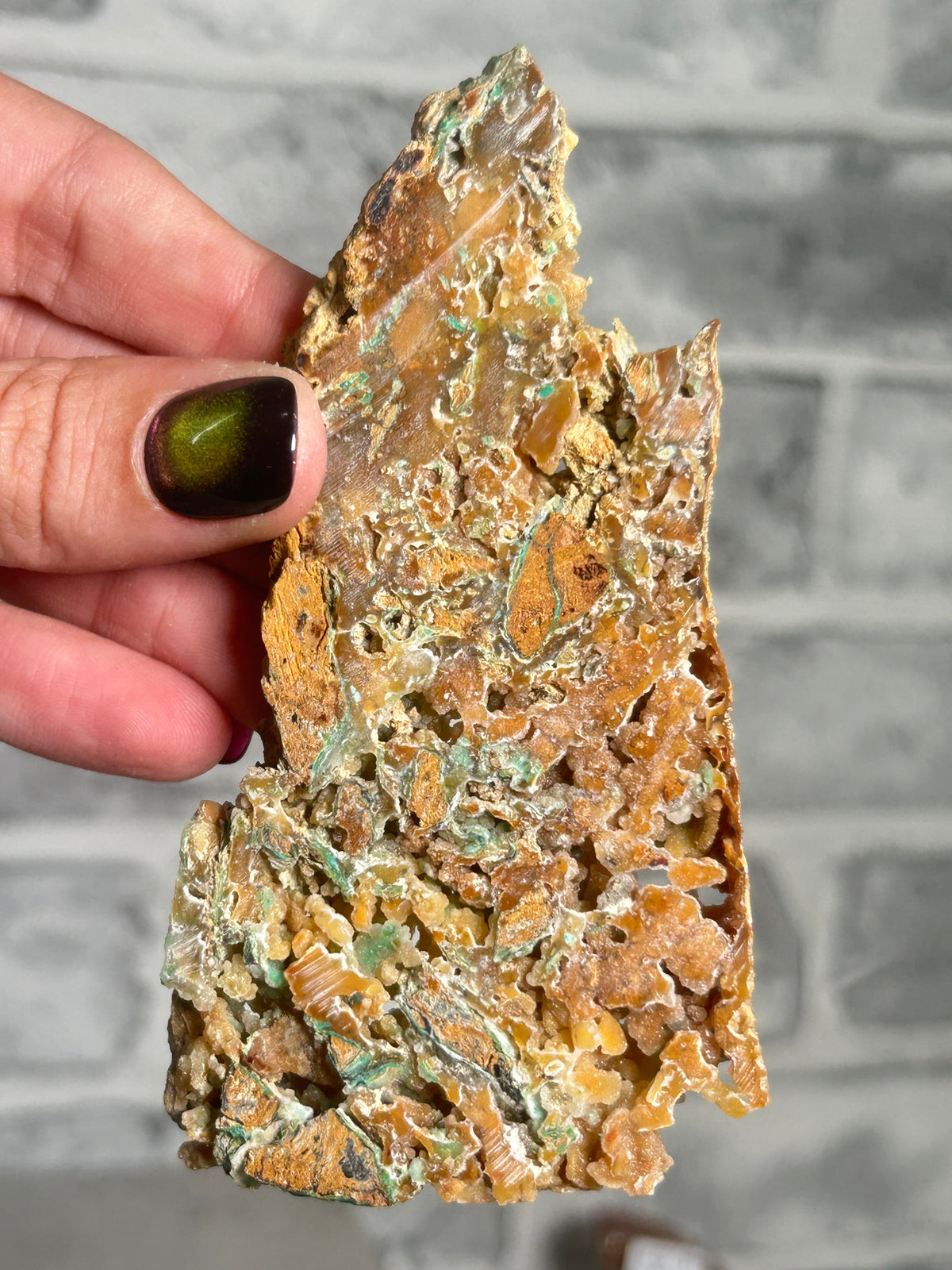 “Indonesian Smithsonite” Garnierite with Quartz L