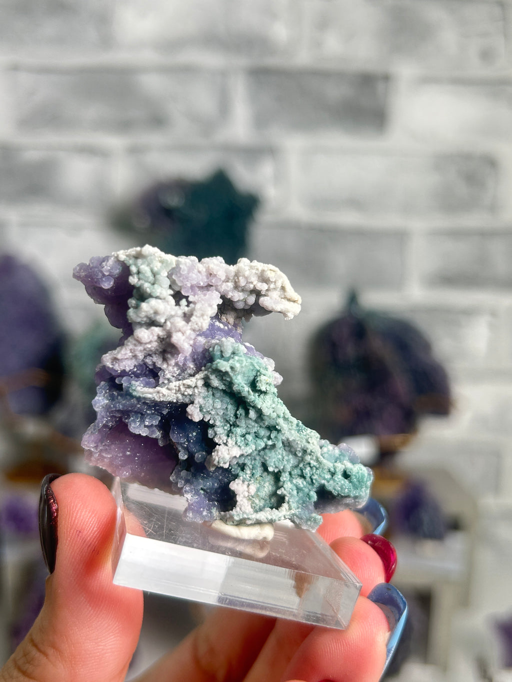 Grape Agate Cluster L
