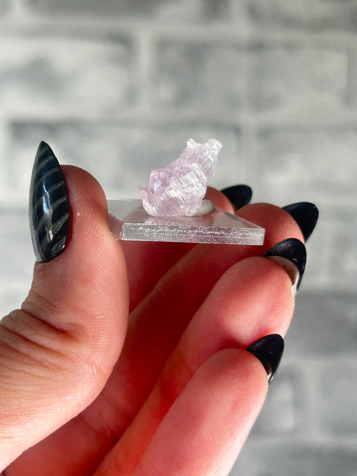 Natural Raw Kunzite Specimen