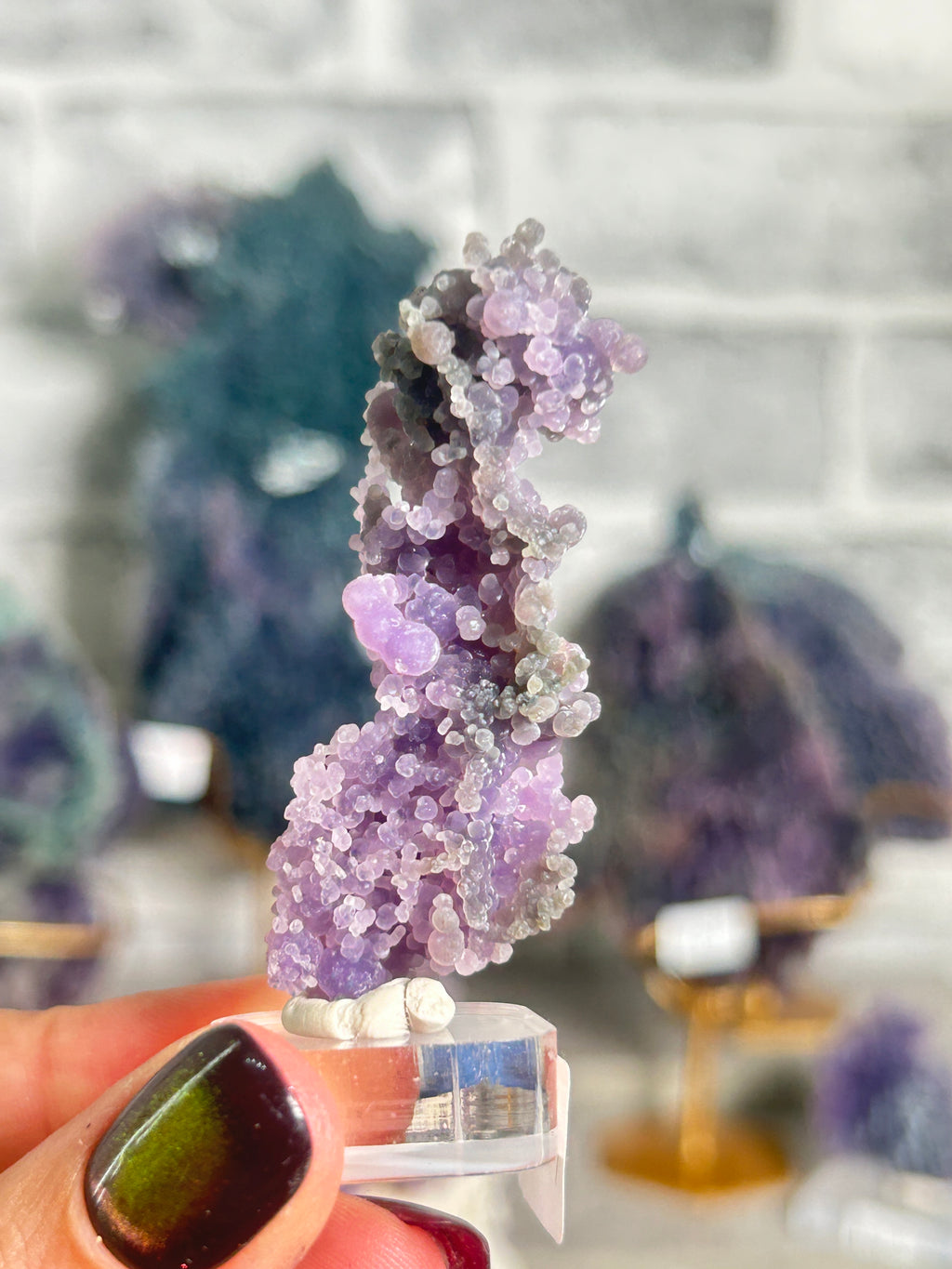 Grape Agate Cluster V