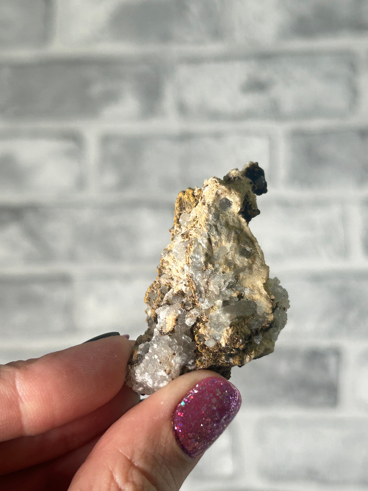 Quartz? Dolomite? Hematite?
