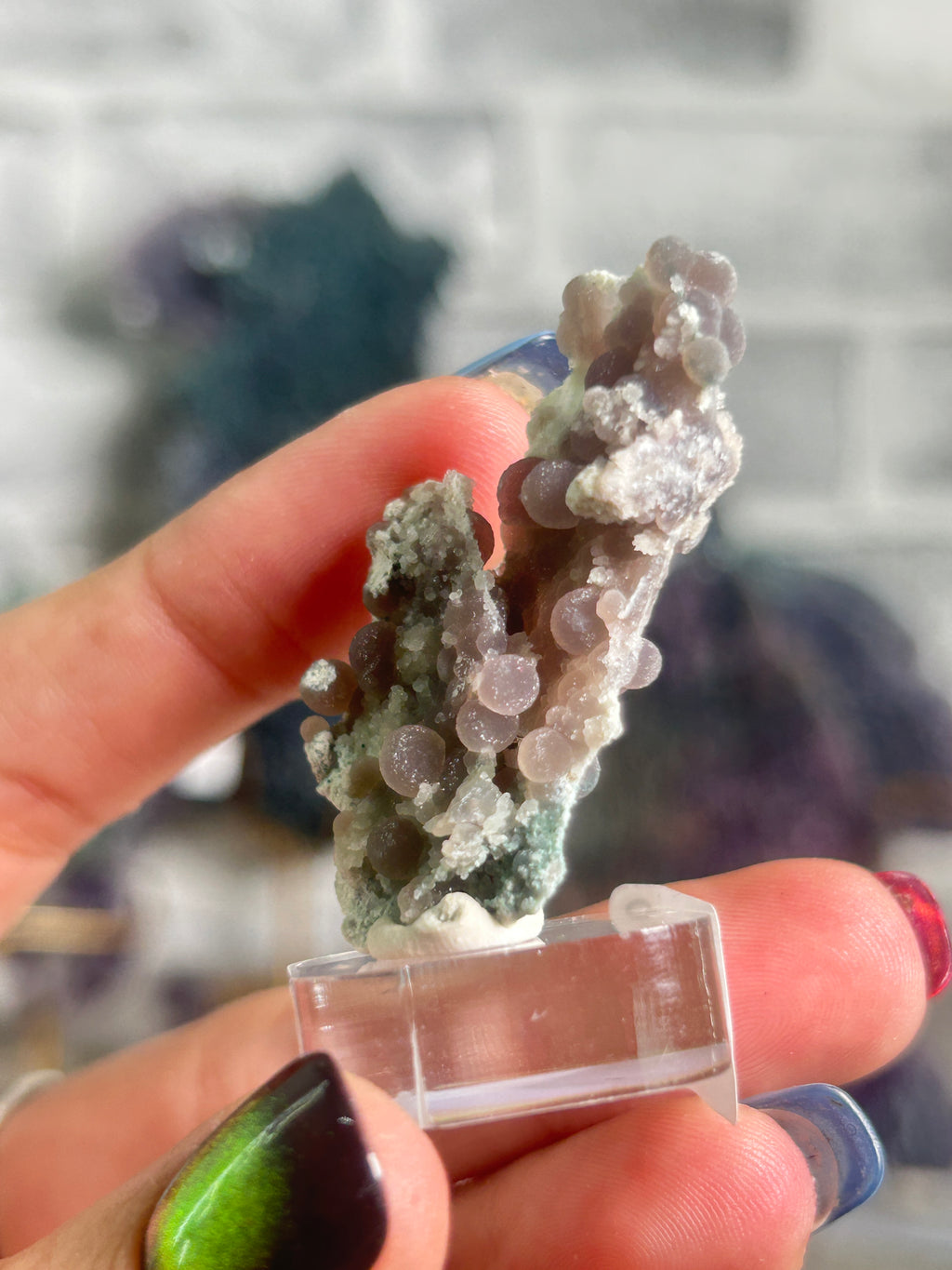 Grape Agate Cluster P