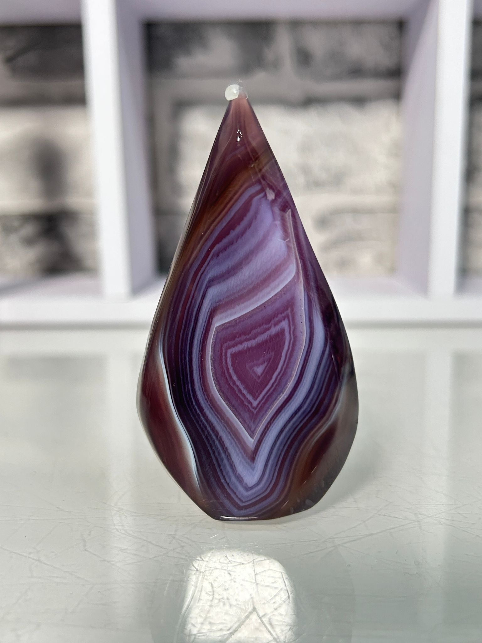 Jelly Agate Teardrops 🍬