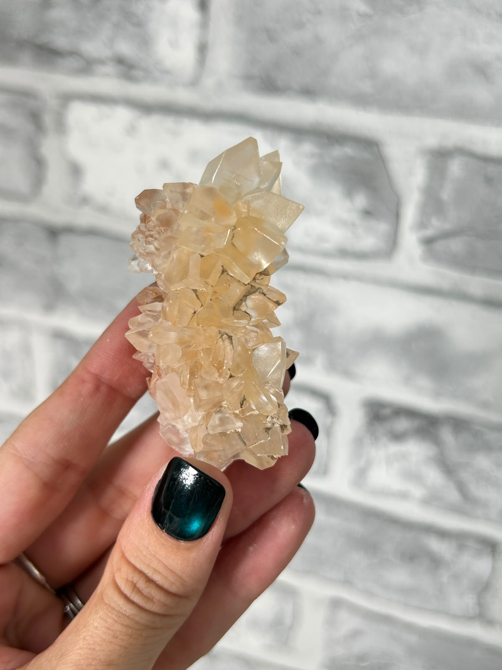 Golden Honey Calcite Cluster #5