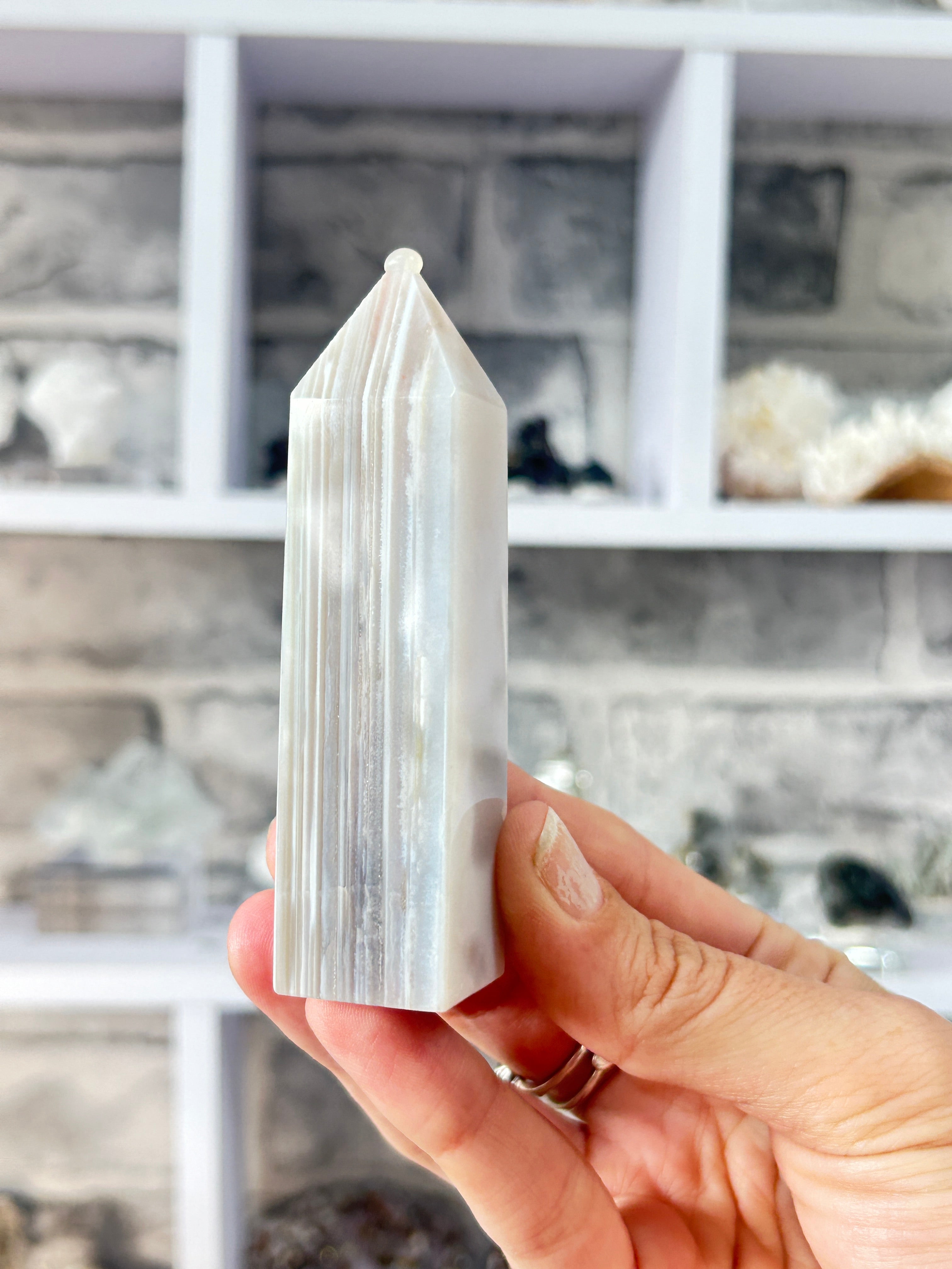 Banded Agate Tower #2