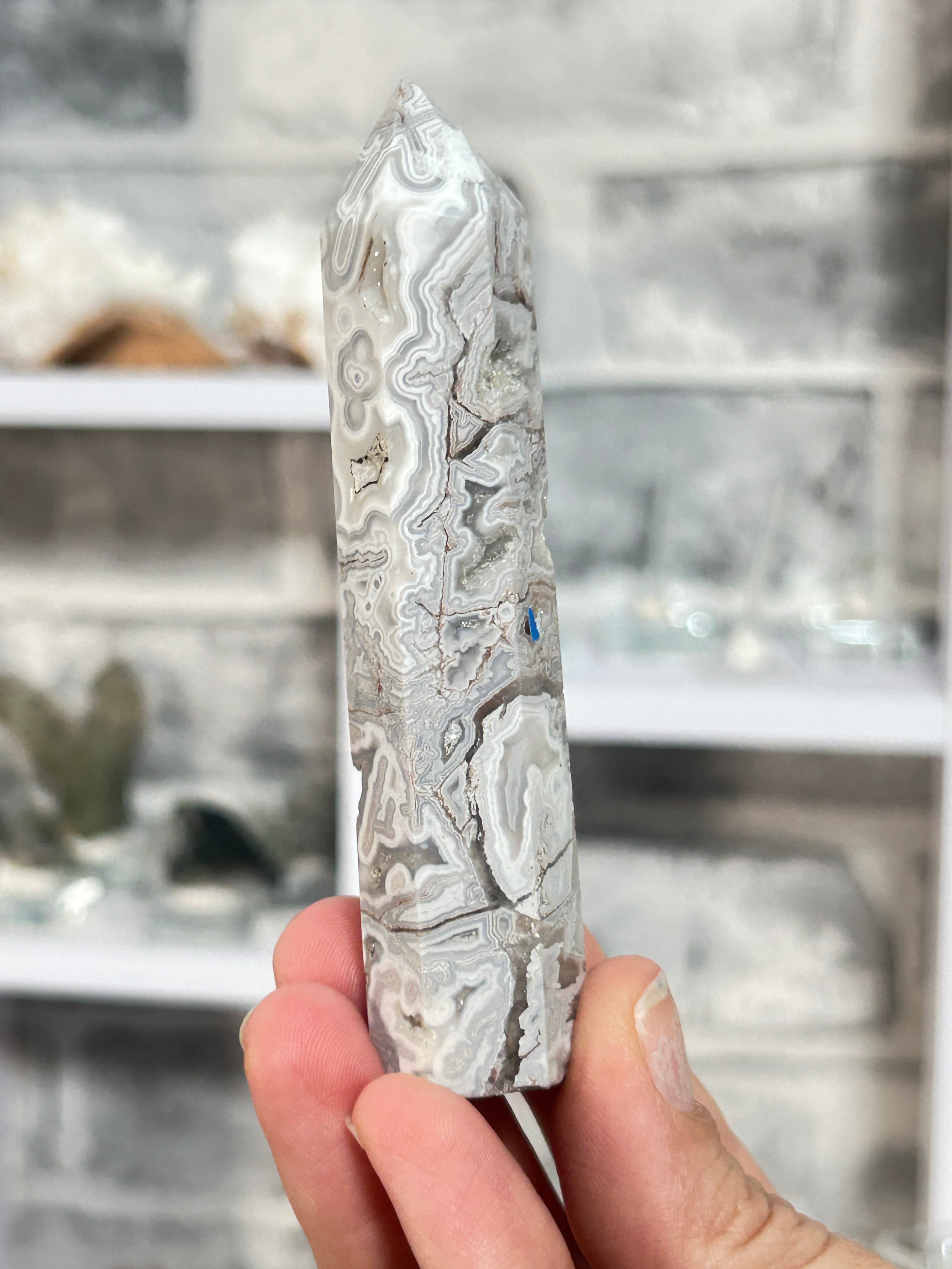 Druzy Crazy Lace tower 2