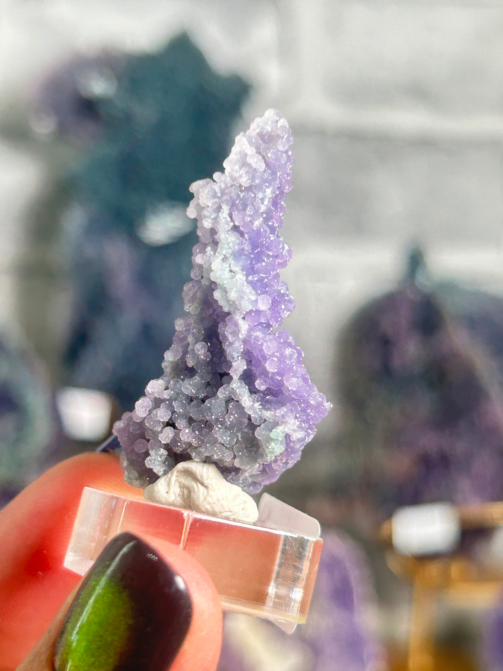 Grape Agate Cluster N