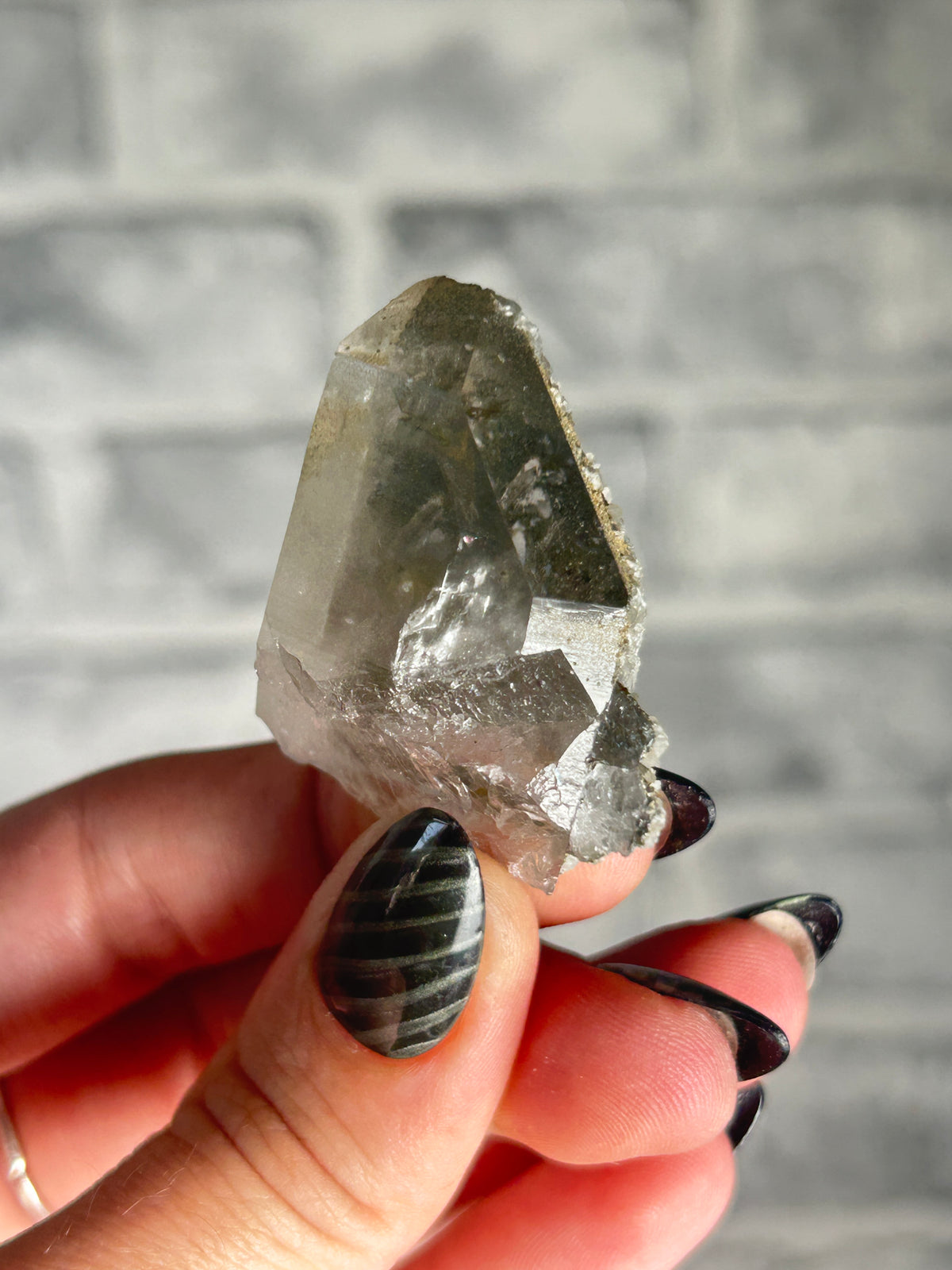 Garden Quartz with Calcite, Huanggang Fe-Sn Deposit, Inner Mongolia
