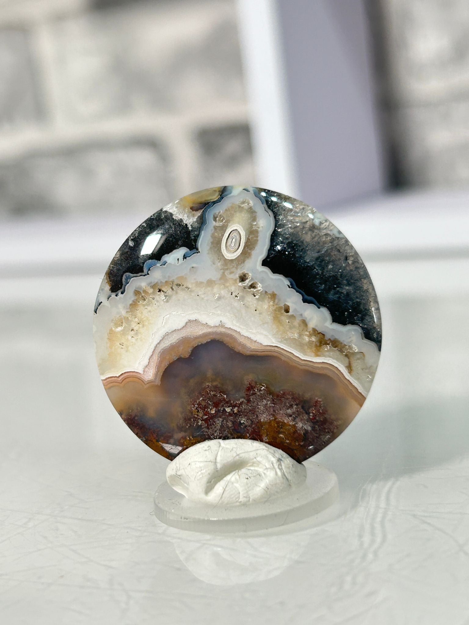 Scenic Moss Cabochon