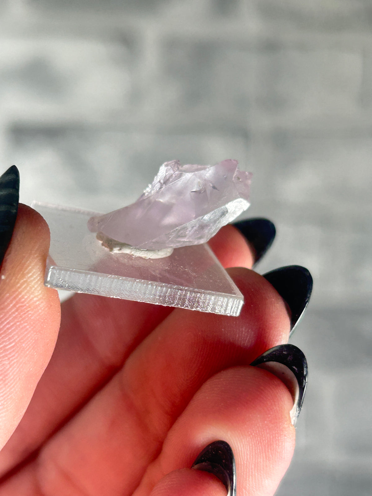 Natural Raw Kunzite Specimen