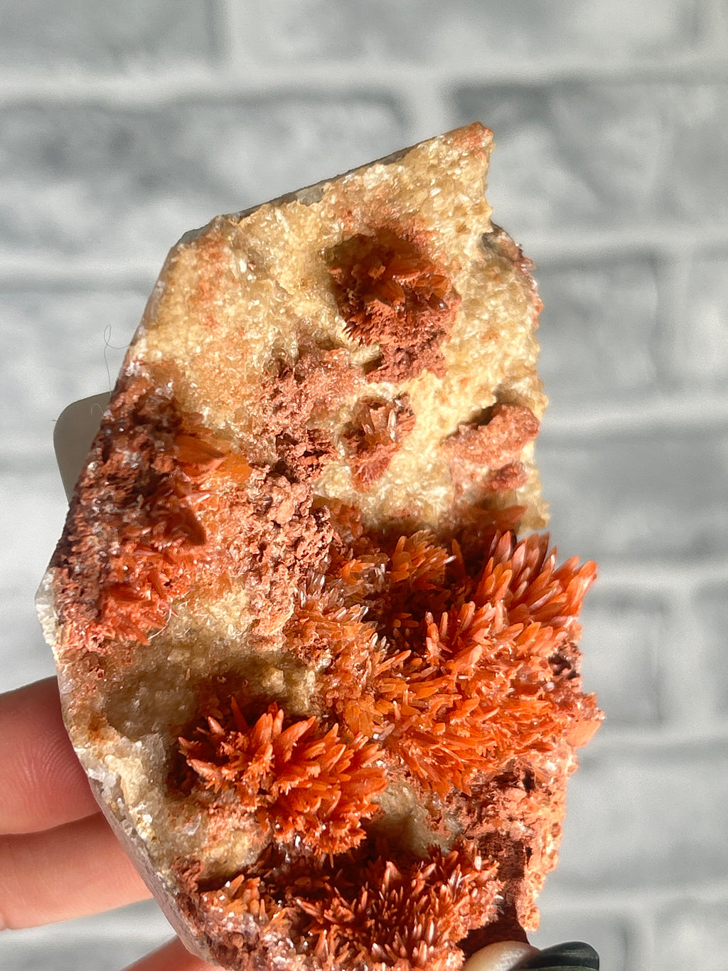 Hematite coated Calcite From China