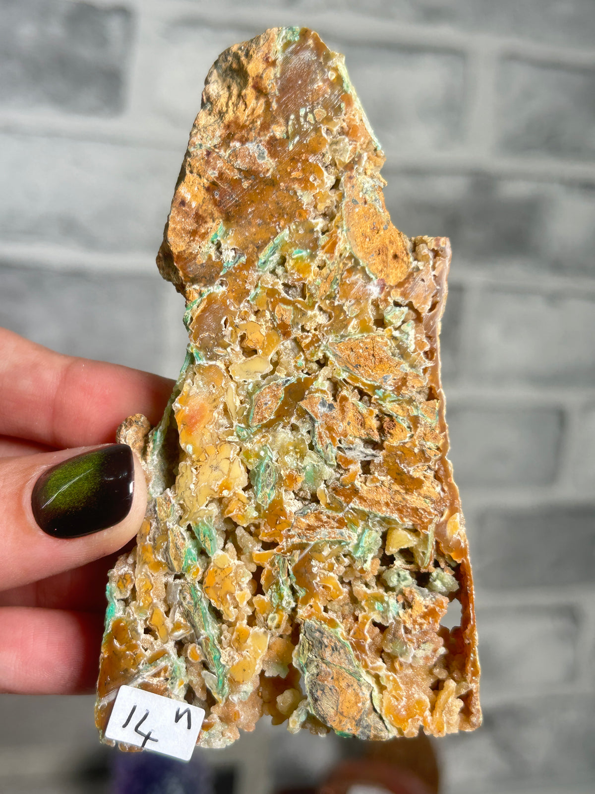 “Indonesian Smithsonite” Garnierite with Quartz N