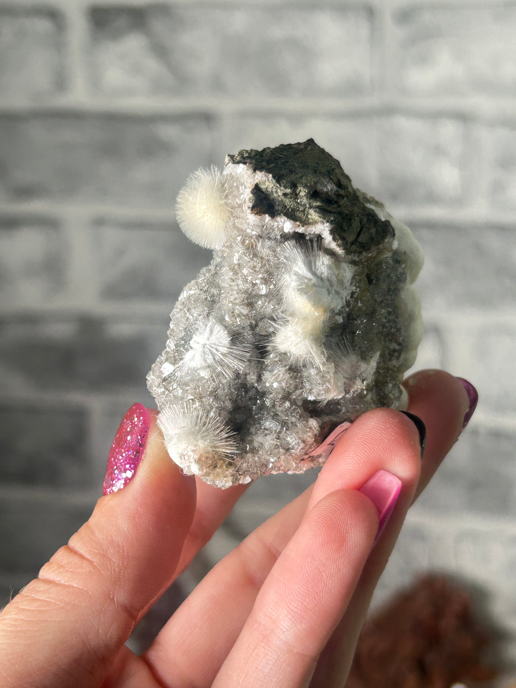 Clinoptilolite and okenite, India