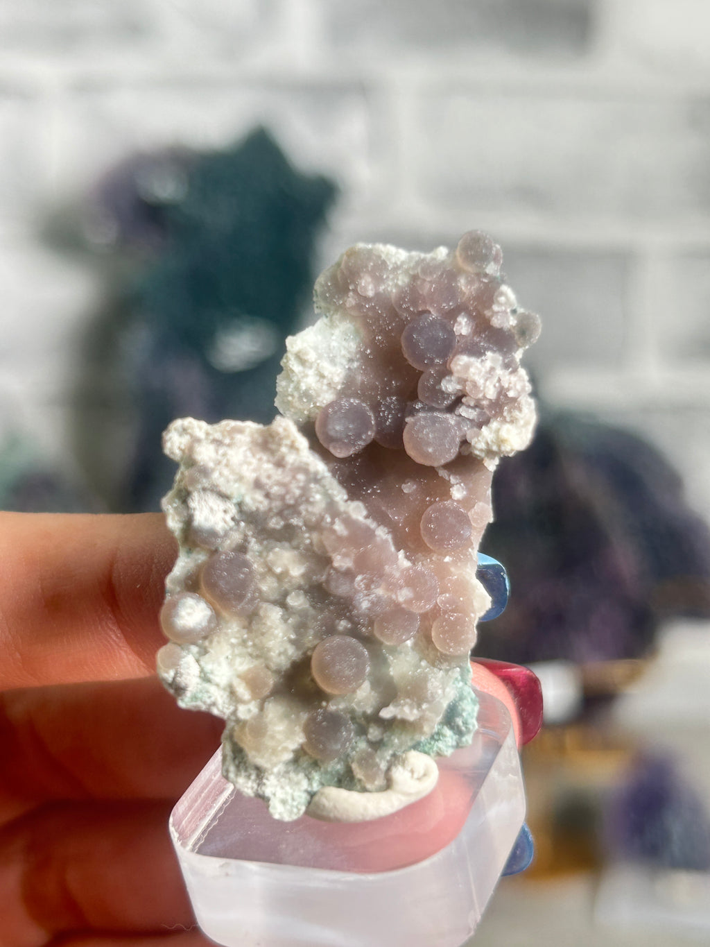 Grape Agate Cluster P