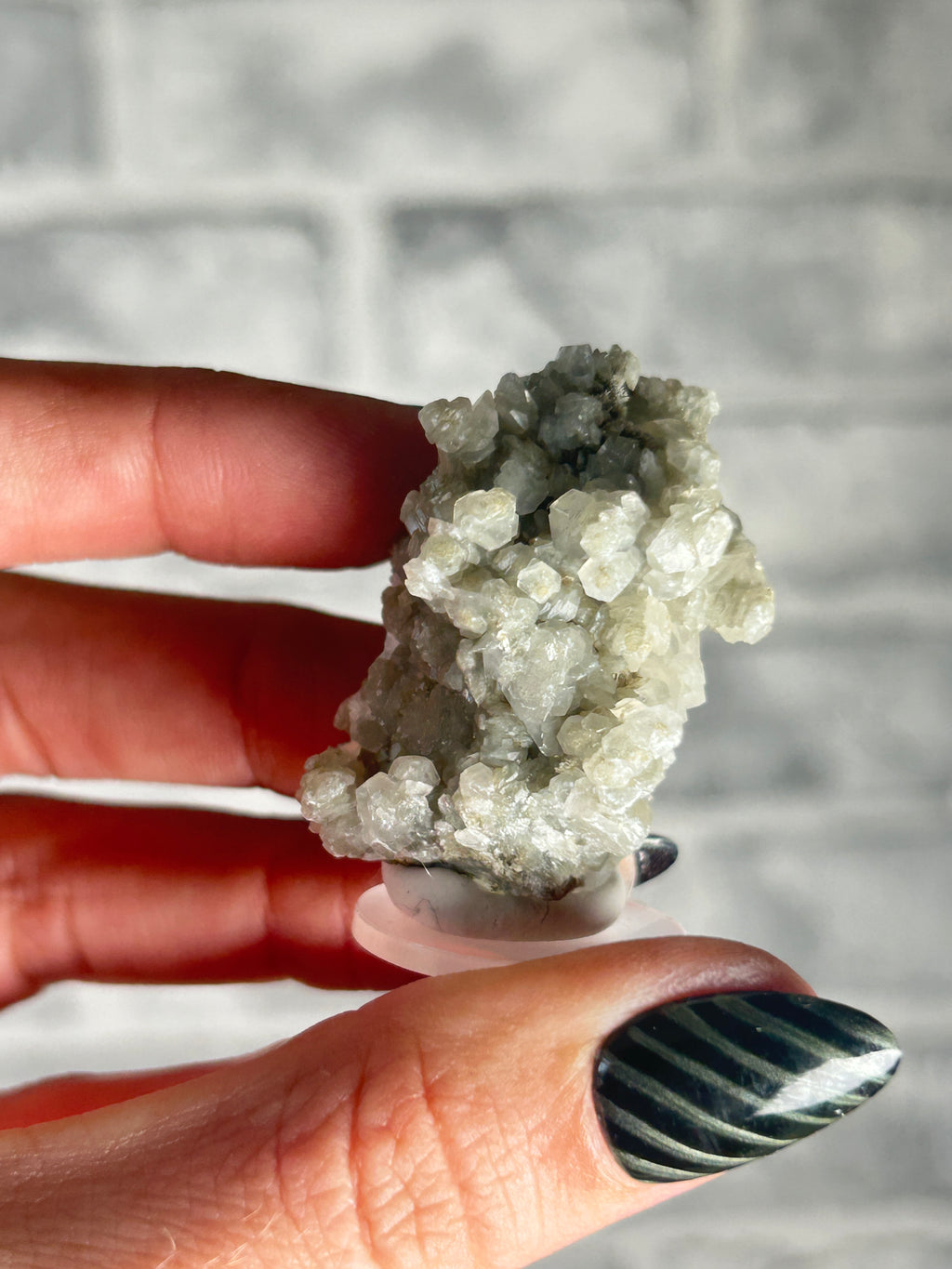 Green calcite on Candle Quartz, Huanggang Fe-Sn Deposit, Inner Mongolia