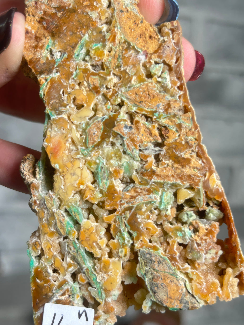“Indonesian Smithsonite” Garnierite with Quartz N