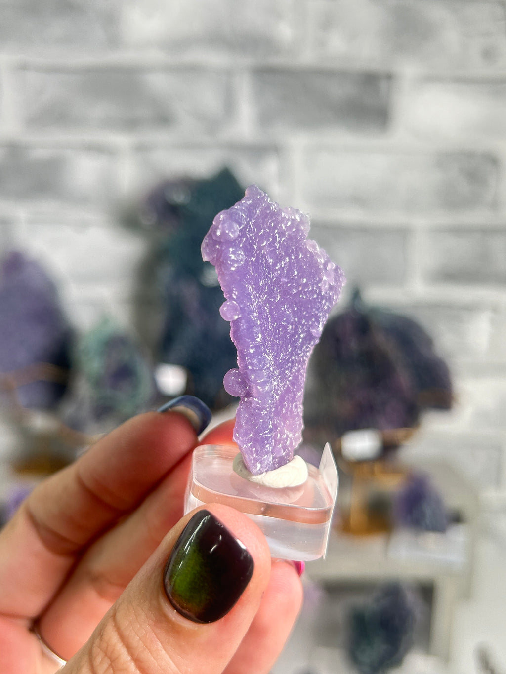 Grape Agate Cluster K