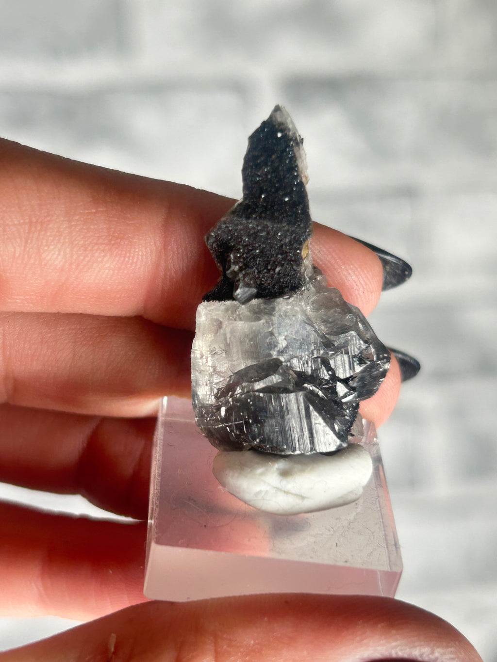Black Warrior Calcite, from Daye Hubei