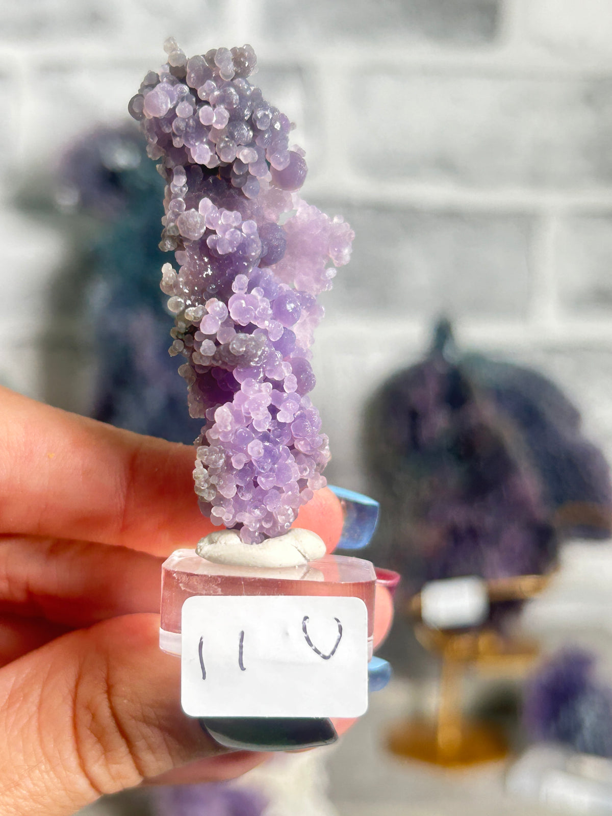 Grape Agate Cluster V
