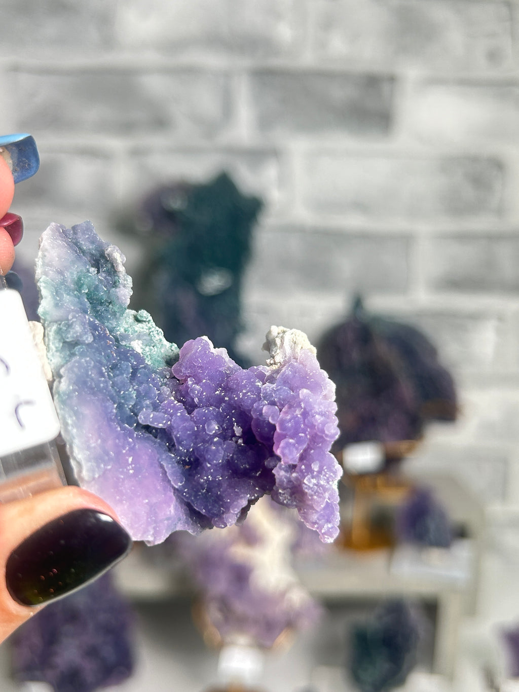 Grape Agate Cluster L