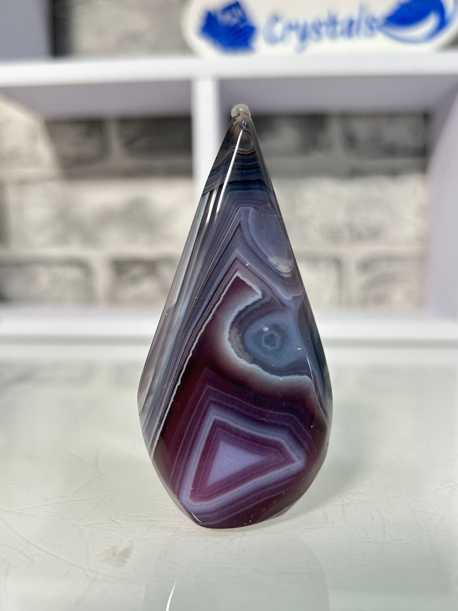 Jelly Agate Teardrops 🍬