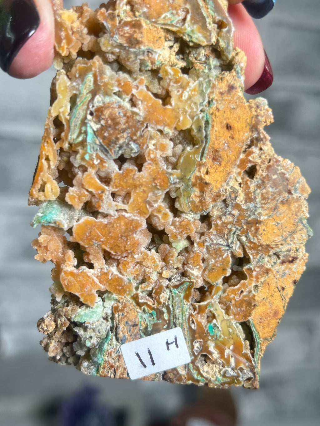 “Indonesian Smithsonite” Garnierite with Quartz H