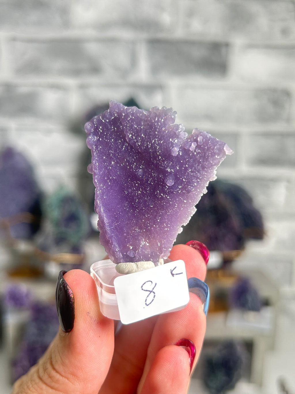 Grape Agate Cluster K