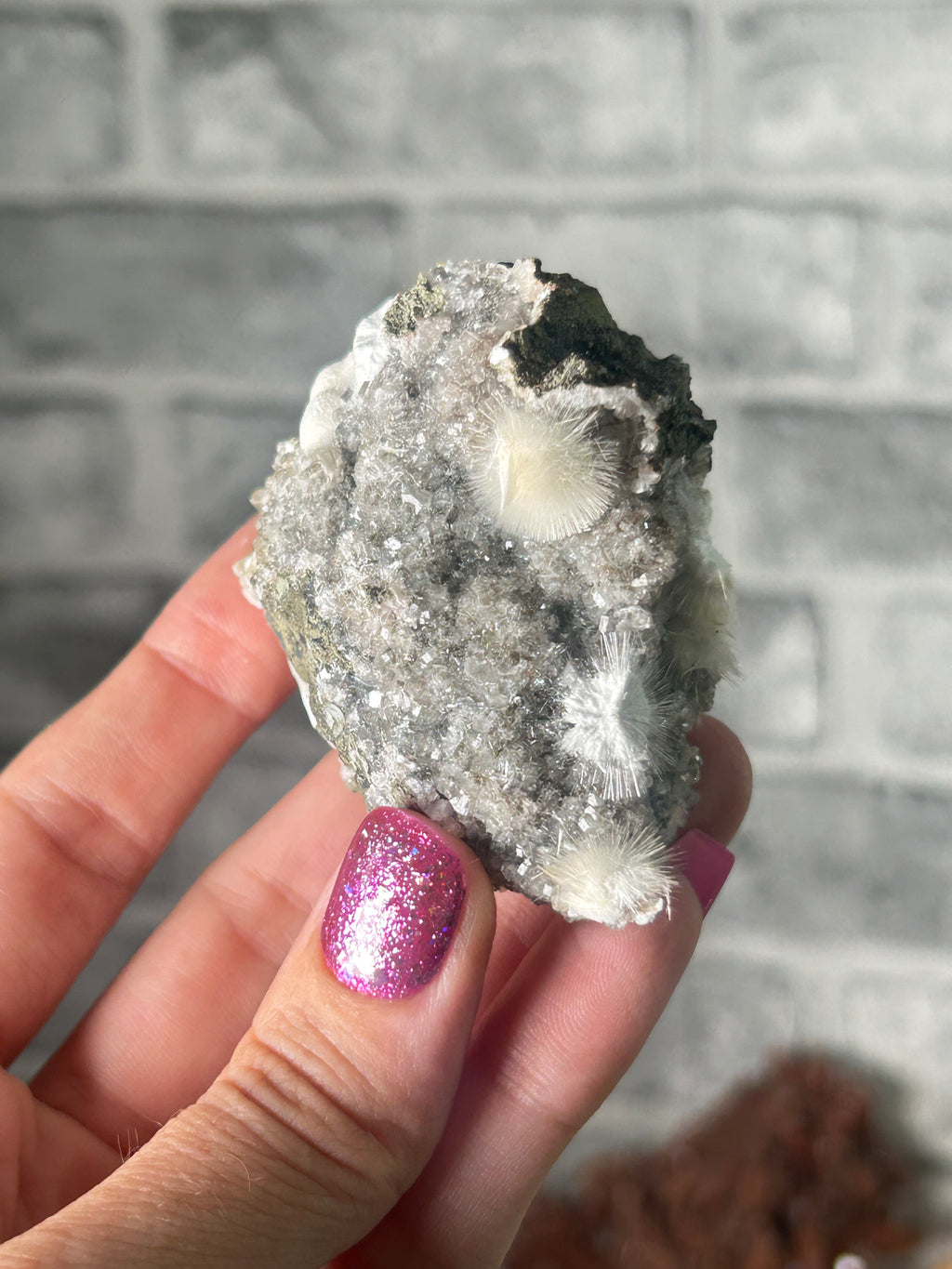 Clinoptilolite and okenite, India