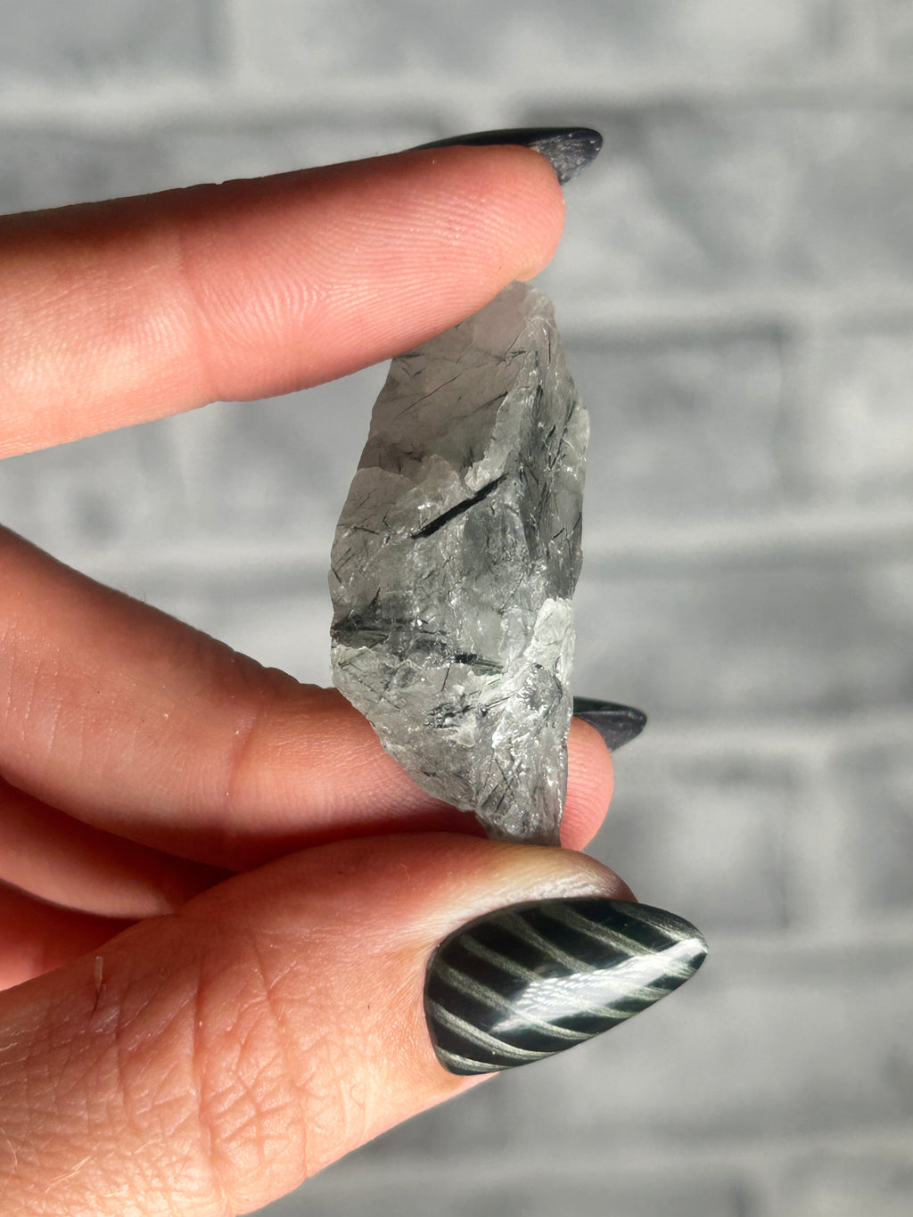Tourmaline in Quartz Raw