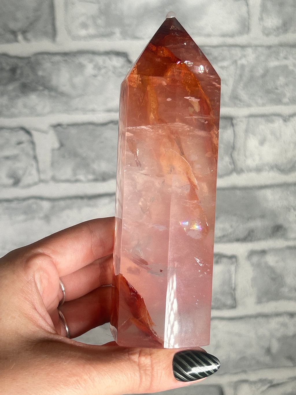 Fire Quartz ans Rose Quartz Tower