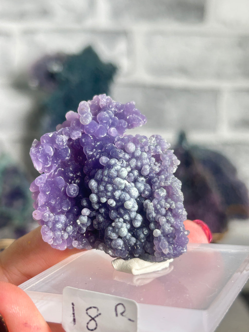 Grape Agate Cluster R