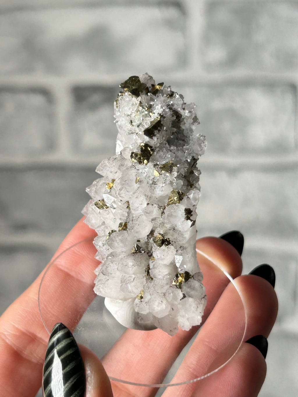 Quartz Cluster with Colourful Pyrite - GuangXi, China