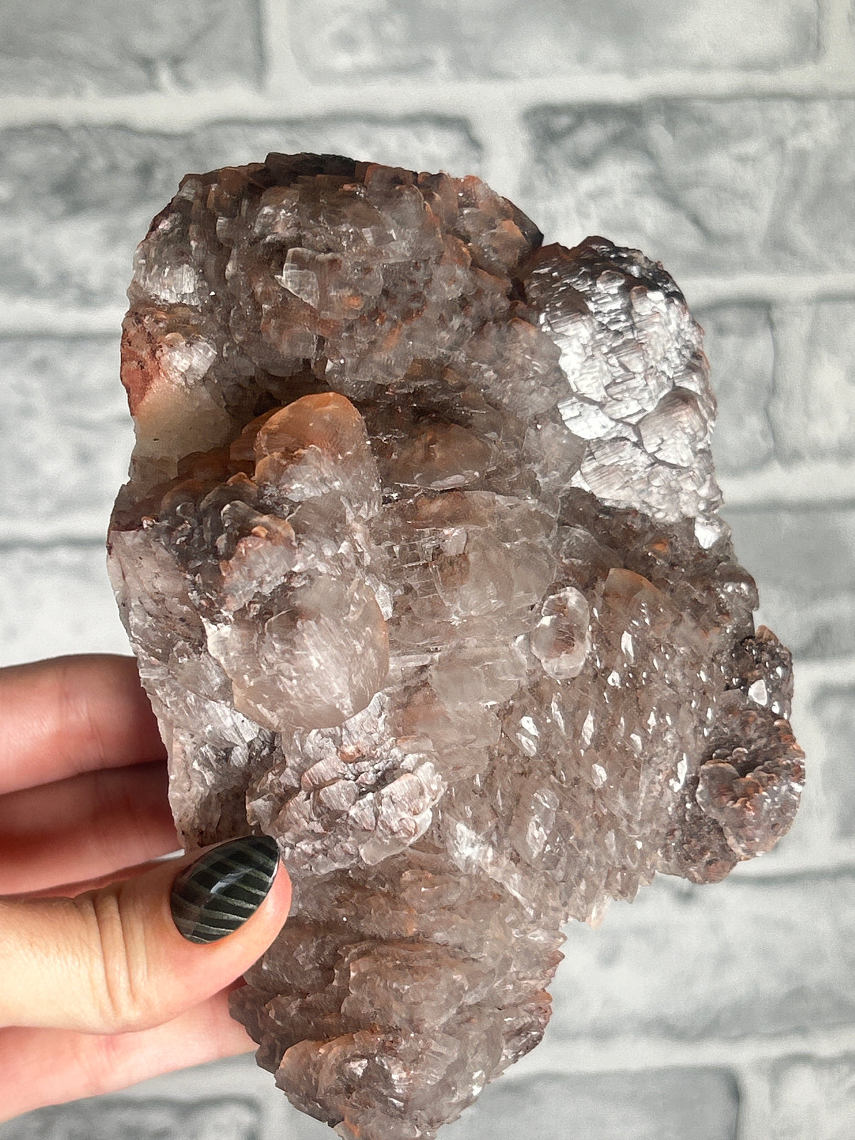 Calcite with Hematite From Hubei