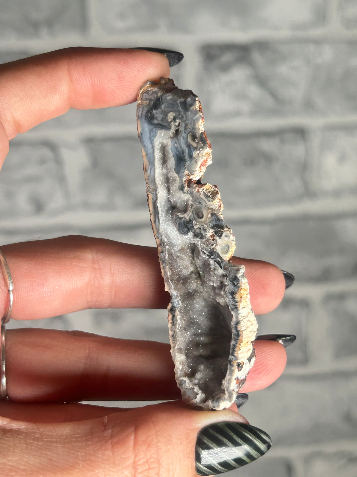 Geode half, Brazil