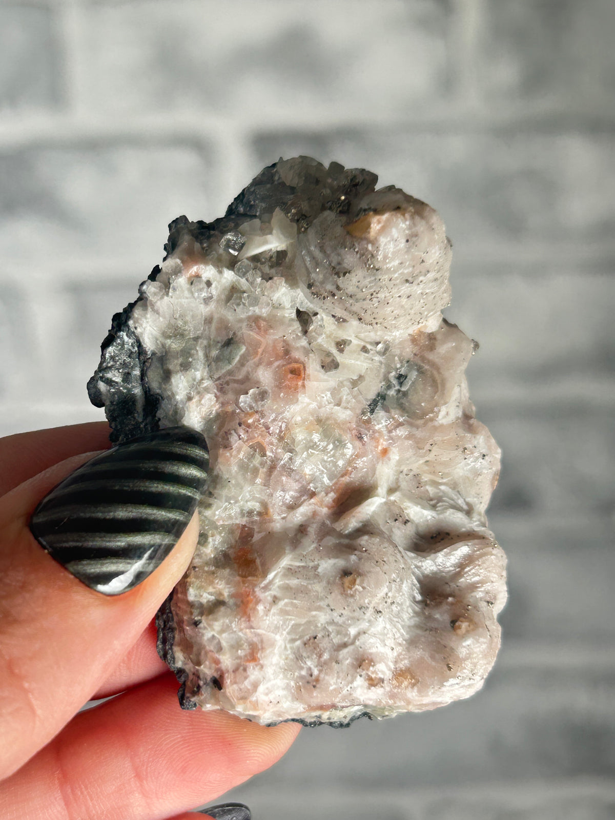 Calcite,  Huanggang Fe-Sn Deposit, Inner Mongolia
