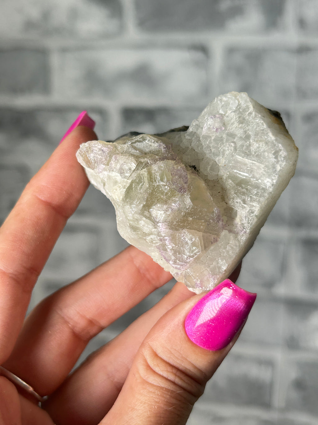 Fluorite with Quartz