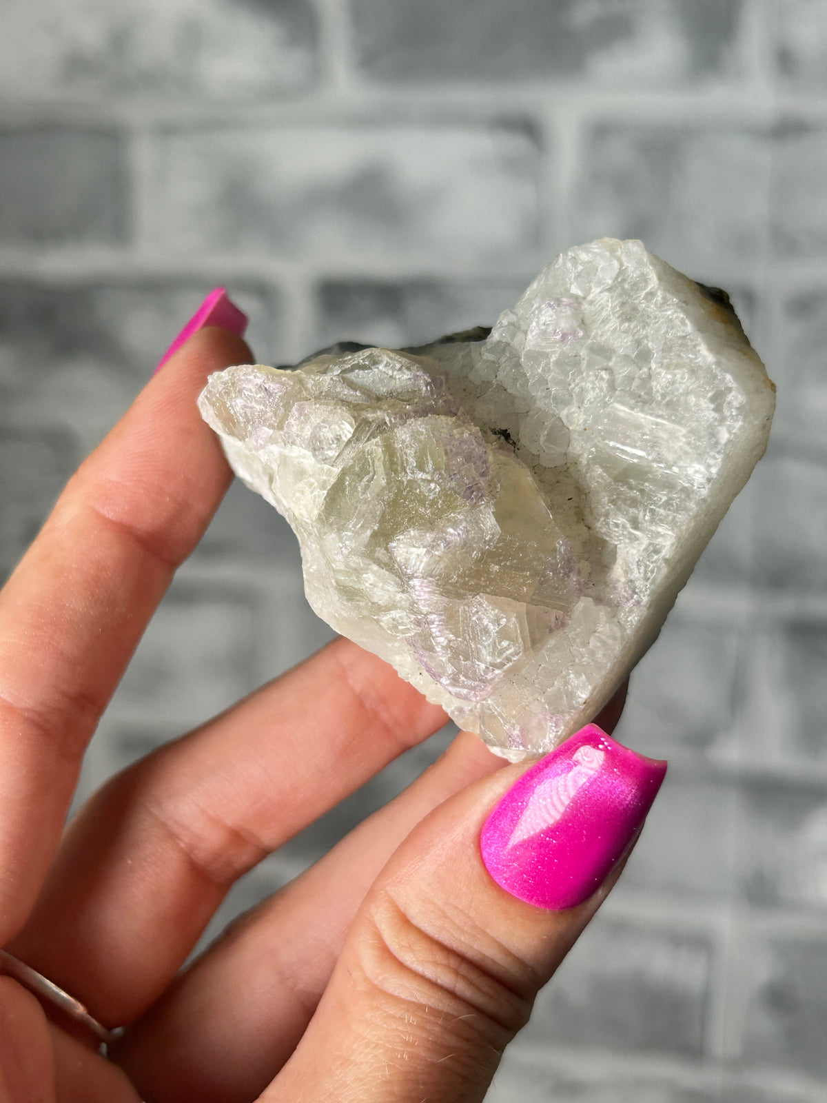 Fluorite with Quartz