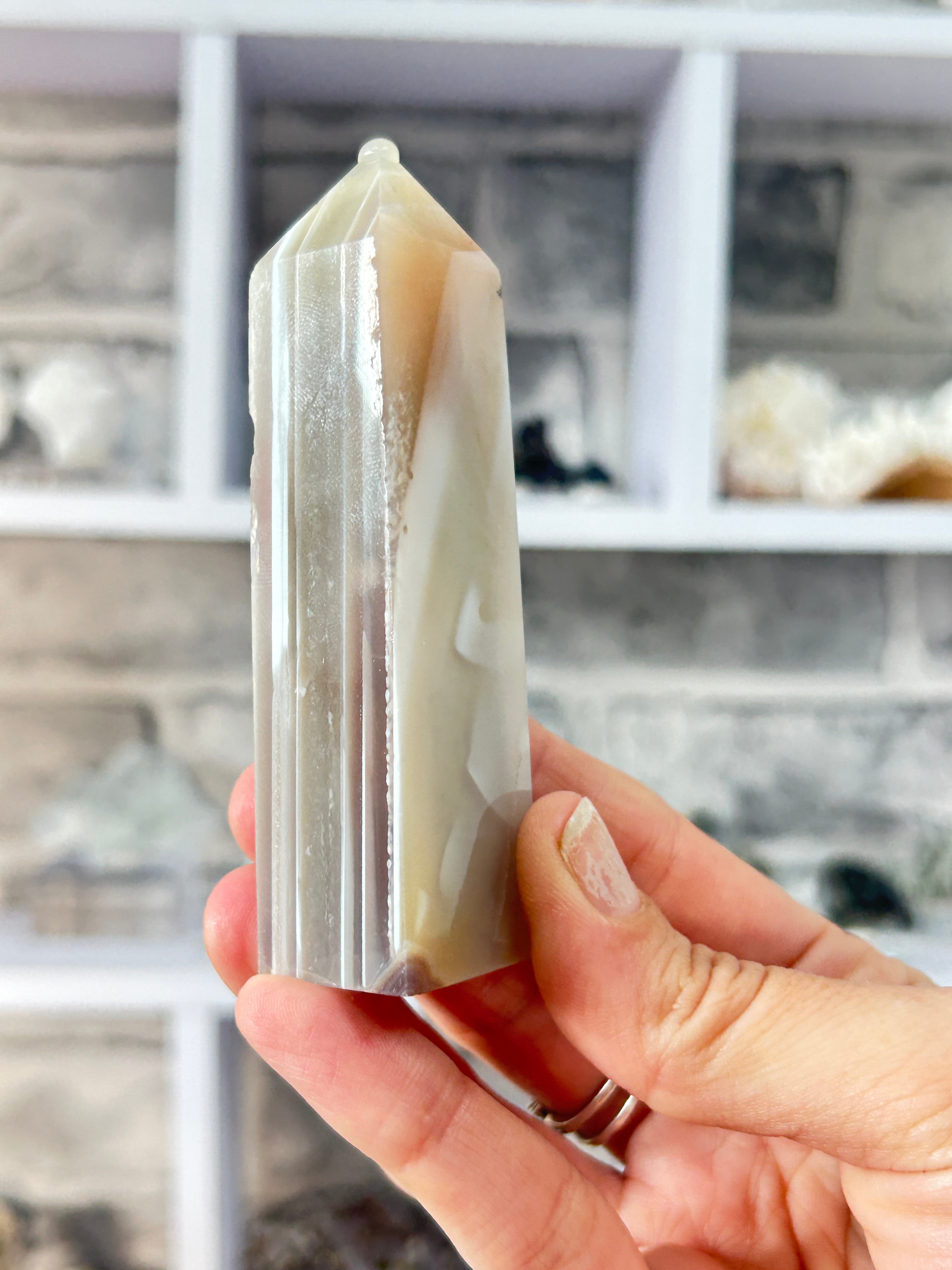 Banded Agate Tower #1
