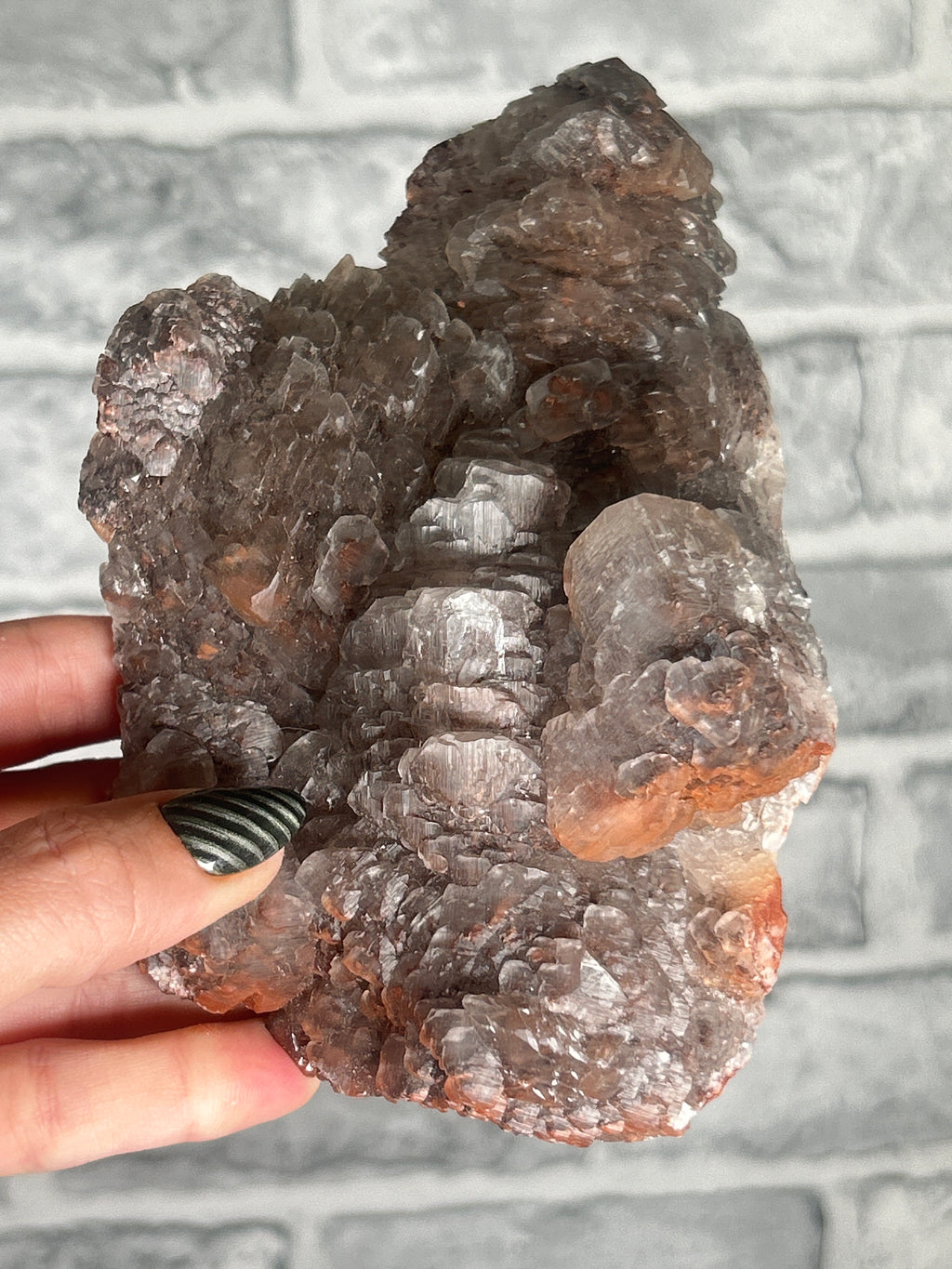 Calcite with Hematite From Hubei