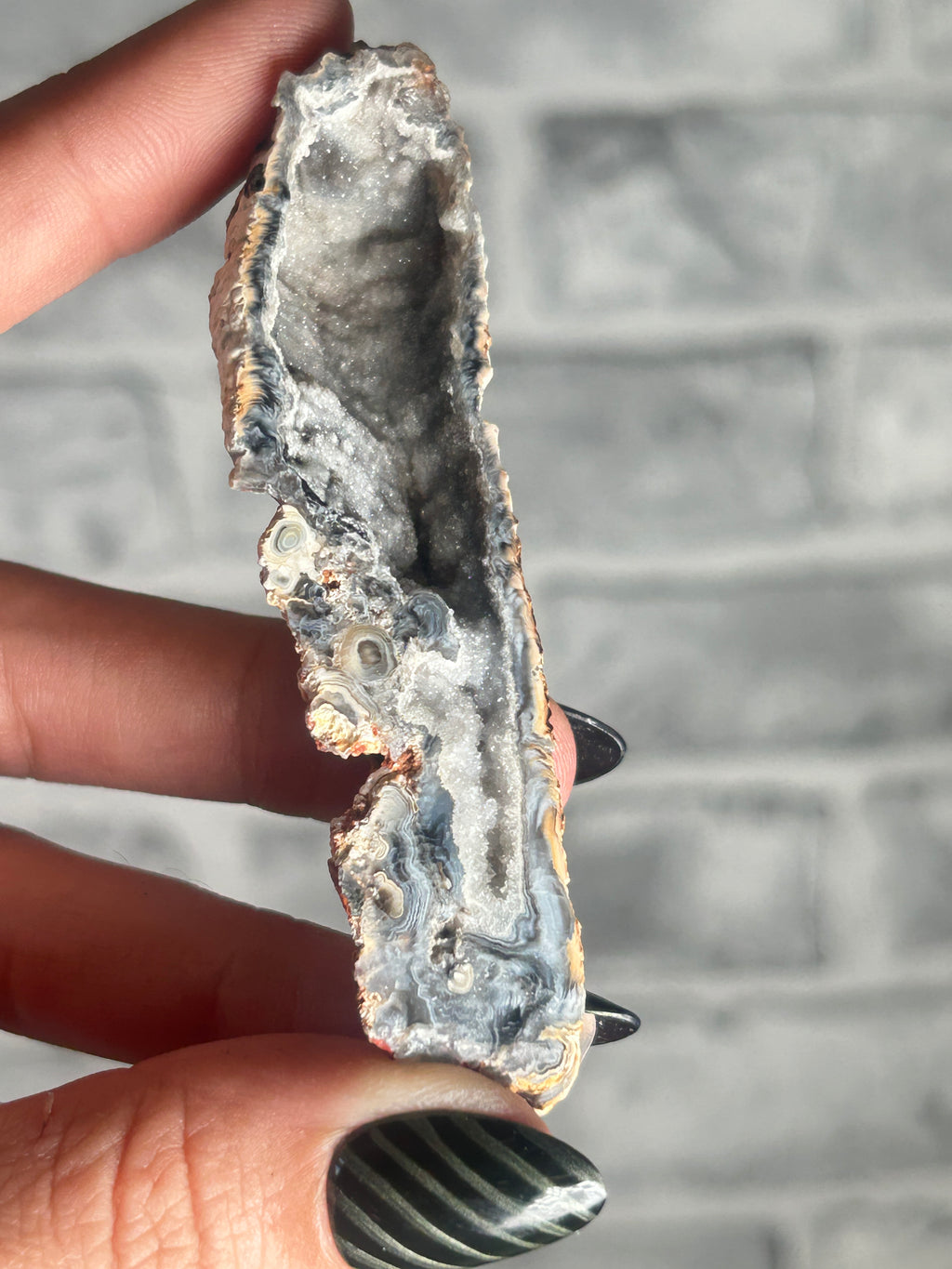 Geode half, Brazil