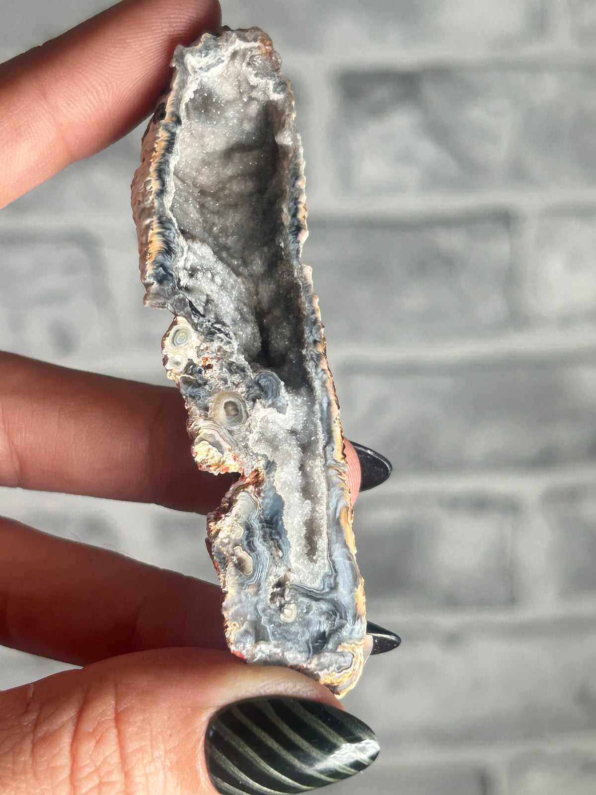 Geode half, Brazil