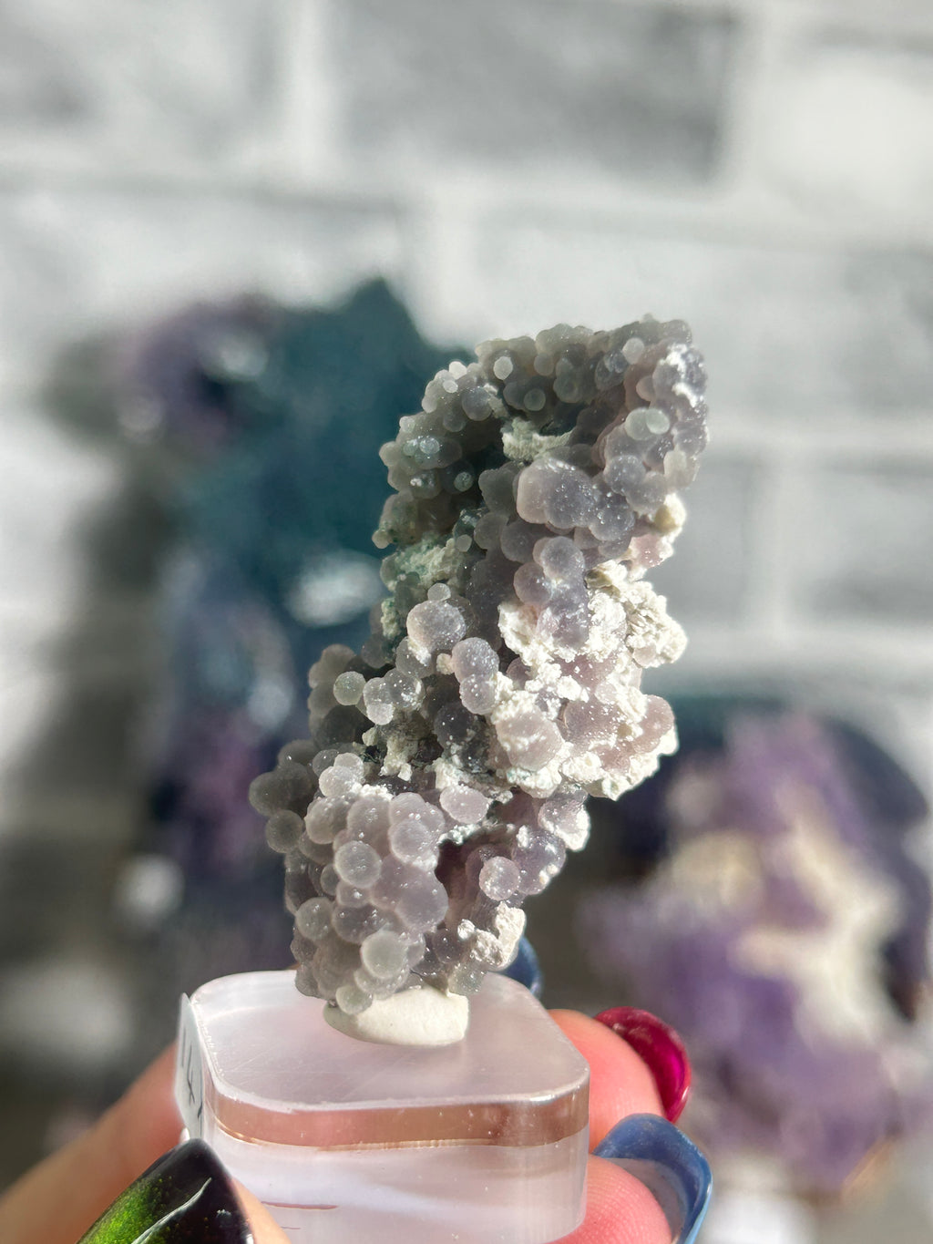 Grape Agate Cluster X