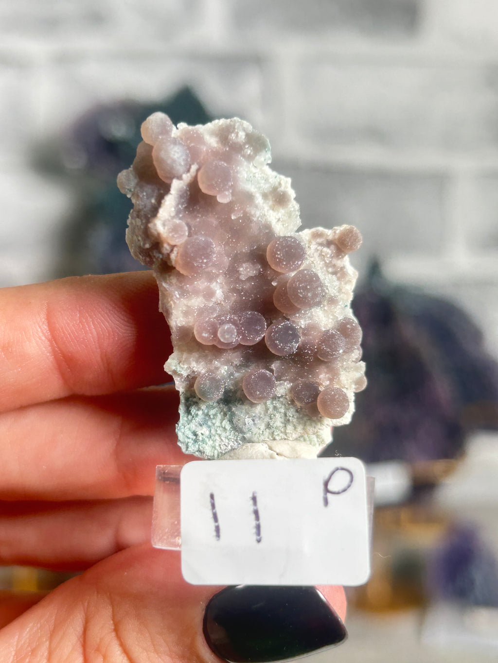 Grape Agate Cluster P