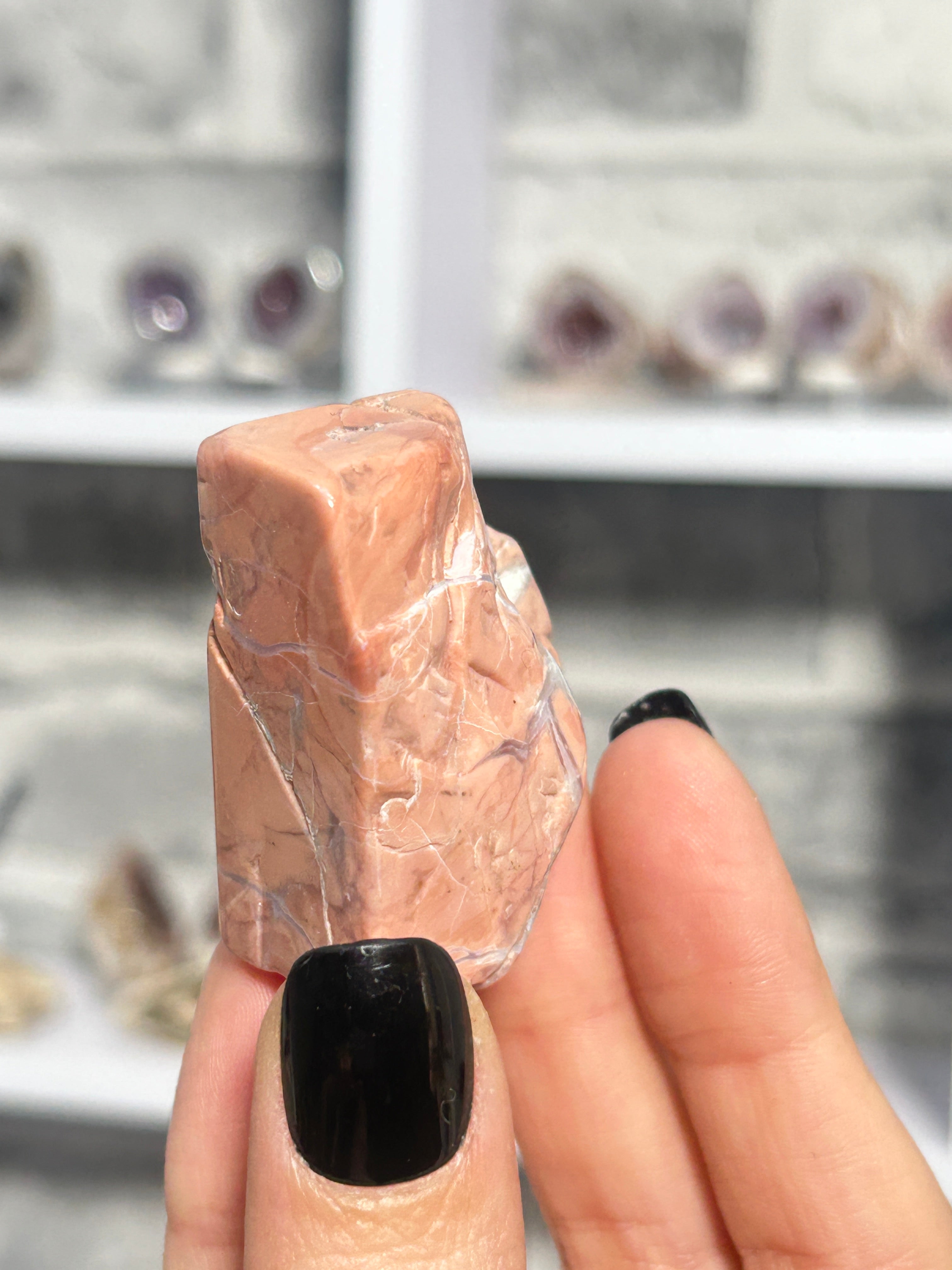 Pink Agate Freeform