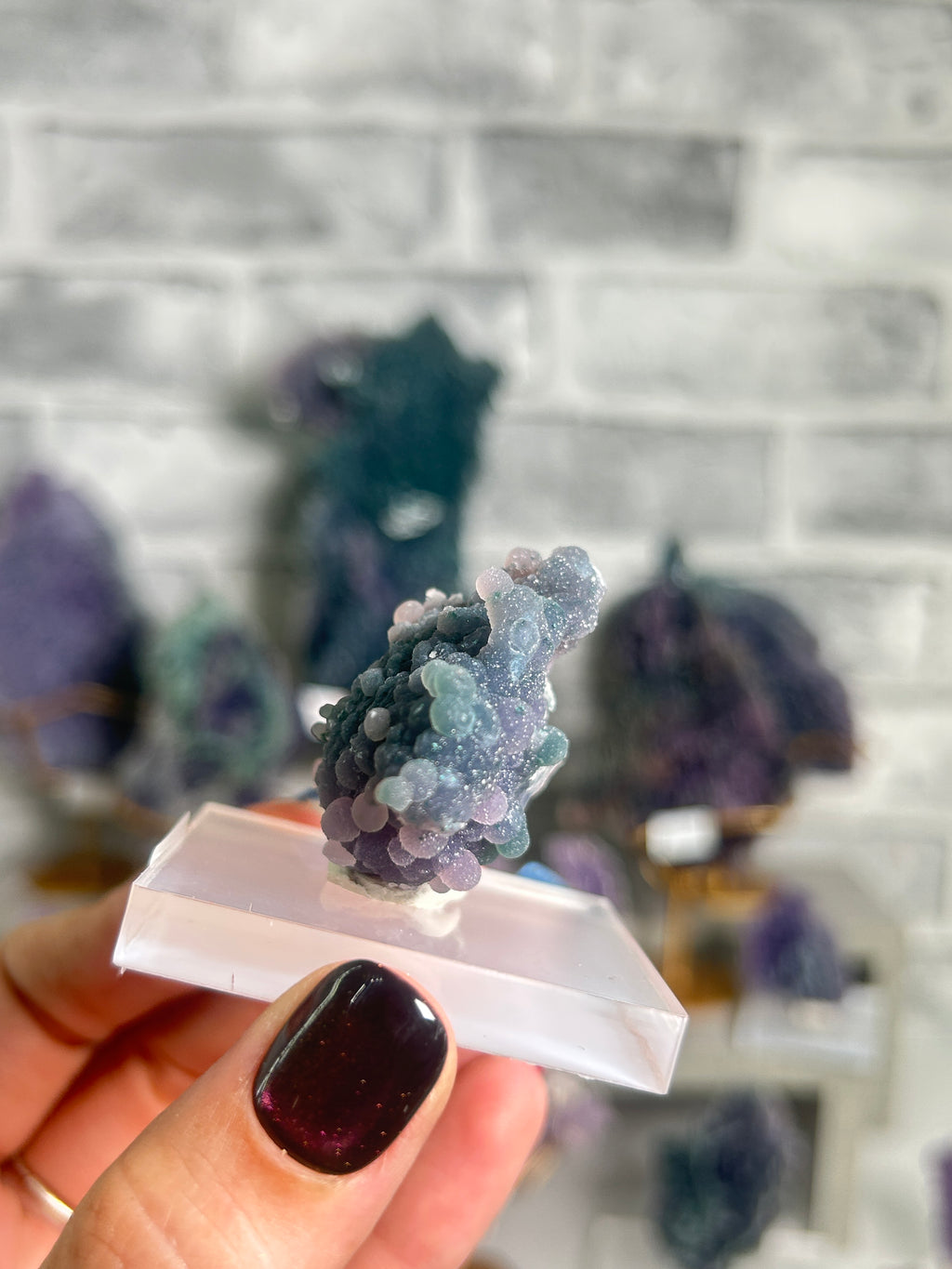 Grape Agate Cluster J