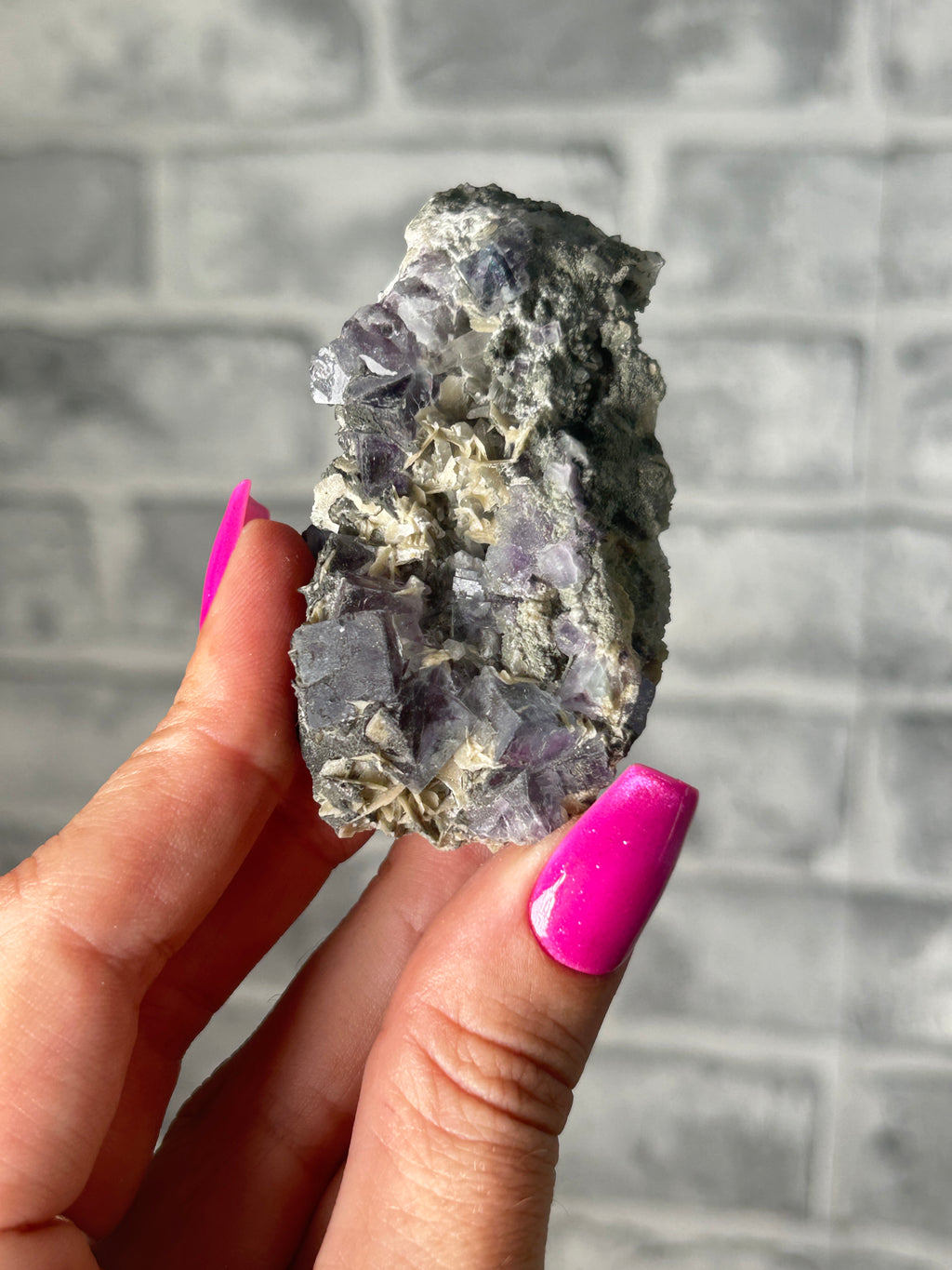 purple Fluorite,  Guizhou, China
