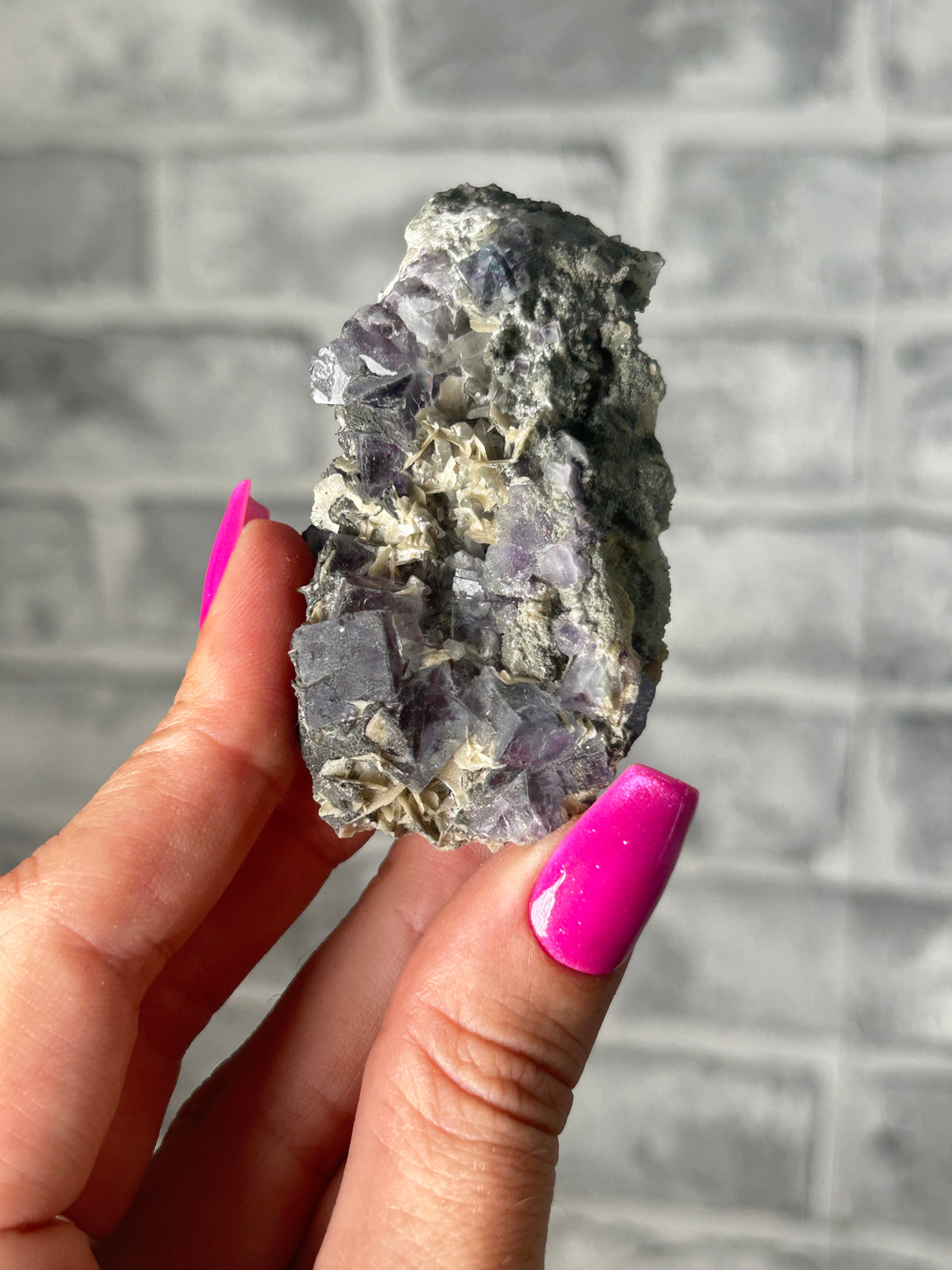 purple Fluorite,  Guizhou, China
