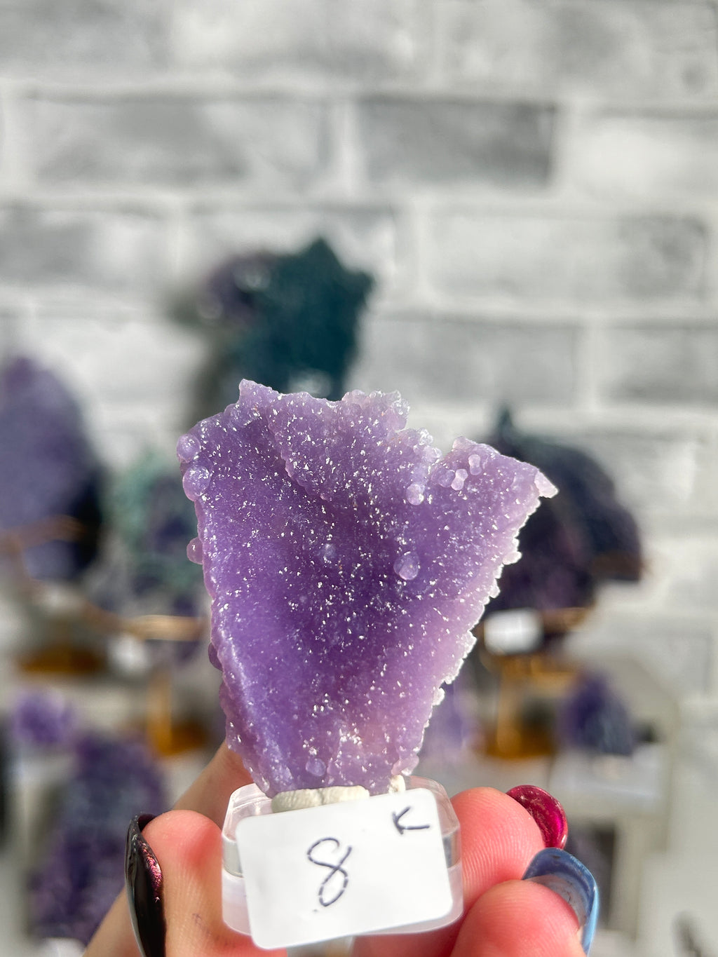 Grape Agate Cluster K