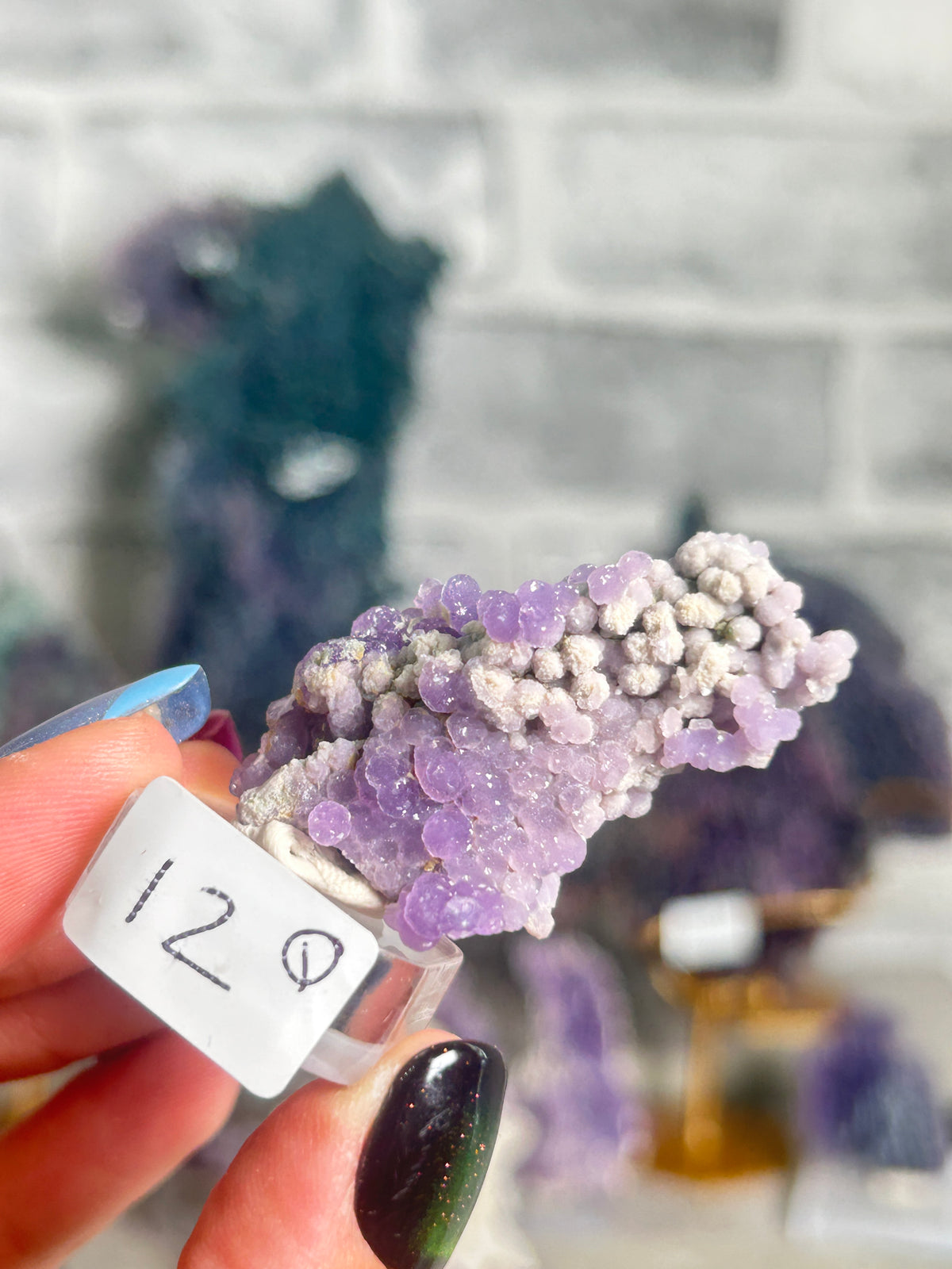 Grape Agate Cluster Q